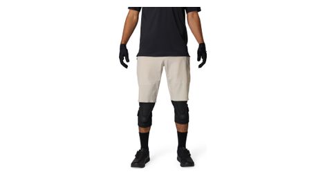 Pantaloncini da MTB Fox Flexair beige da uomo