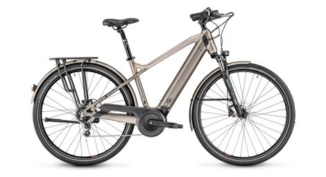 Bicicleta eléctrica urbana moustache samedi 28.3 shimano nexus 5v 500 wh 700mm gris titanio 2023
