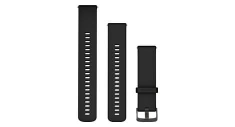 Garmin quick release 22 mm silicone wristband black grey