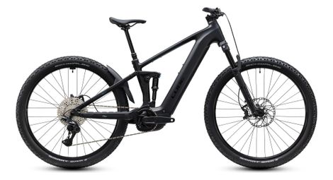 VTT Électrique Tout-Suspendu Cube Stereo Hybrid One22 SLX 800 Shimano 12V 800 Wh Bosch 120 Nm 27.5'' Gris Silverdust / Noir 2027