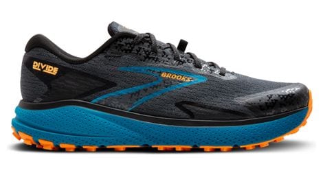 Chaussures Trail Brooks Divide 5 Noir/Bleu Homme