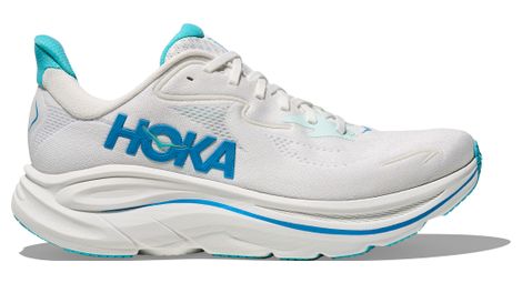 Hoka clifton 10 scarpe da corsa bianco/blu uomo