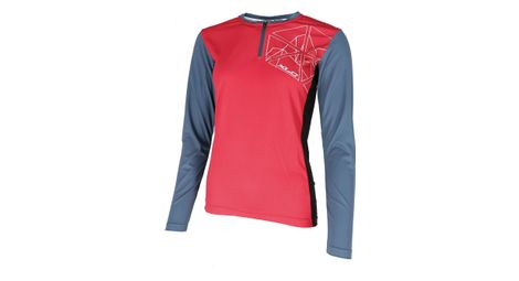 Maillot manches longue xlc je-s22 rouge gris