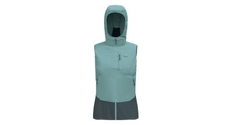 Gilet hybride femme odlo ascent vert gris