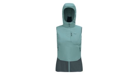 Gilet hybride femme odlo ascent vert/gris