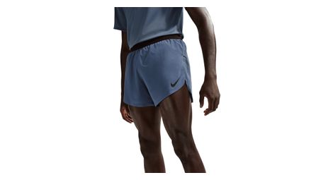 nike aeroswift 4in split shorts blue men s