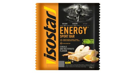 Isostar 3 barras energéticas high energy 3x35g sabor multifrutas
