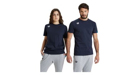 Arena unisex team panel t-shirt blau