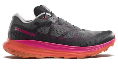 Chaussures de Trail Salomon Ultra Glide 2 Gris/Rose