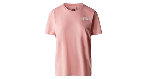 T-shirt the north face foundation graphic donna rosa