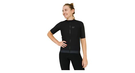 Maillot de manga corta para mujer wilma carmen negro
