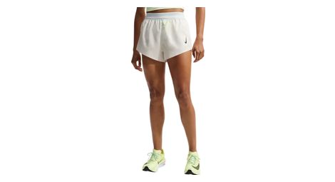 Nike AeroSwift Glam 3in-1-Shorts für Damen, weiß