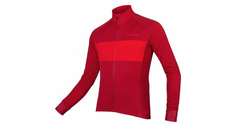 Maillot manches longues endura fs260 pro jetstream rouge