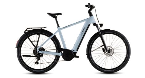 Cube Touring Hybrid One 600 elektrische trekkingfiets met Shimano Cues 9-speed, 600 Wh, 700 mm, Glacier Blue, 2026