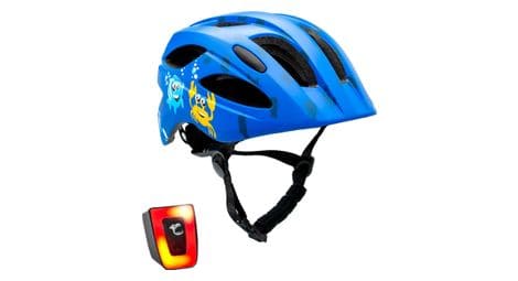 Casque de vélo pour enfants de 6 à 12 ans | bleu mignon| certifié en1078