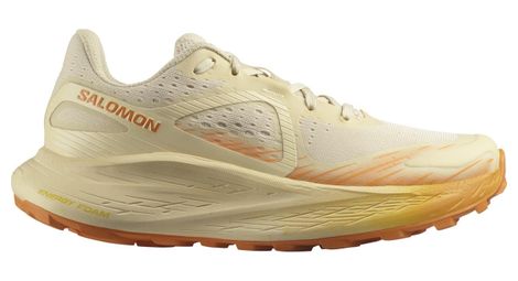 Chaussures de Trail Salomon Glide Max TR Beige / Orange Femme