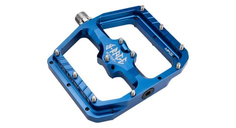 Burgtec penthouse flat mk5 b-rage edition pedals - deep blue