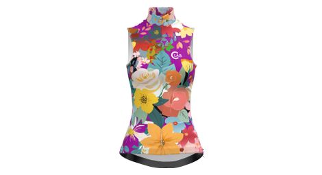 Gilet femme imperméable coupe-vent alps flora.