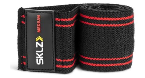 Bande de résistance élastique en tissus antidérapant pro knit mini band sklz, force moyenne