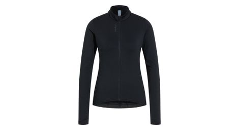 Giacca ciclismo donna odlo full zip zeroweight ceramiwarm black s