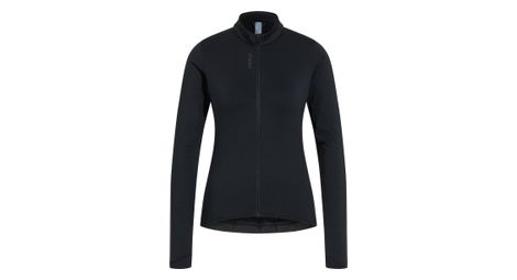 Veste de cyclisme femme odlo full zip zeroweight ceramiwarm noir