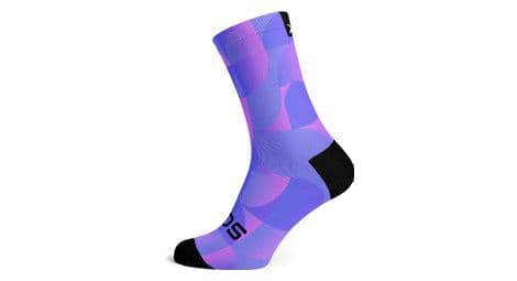 Paire de chaussettes - solid purple socks