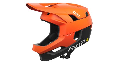 Poc otocon race mips helm oranje/zwart mat