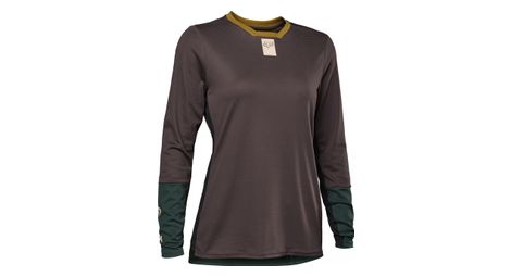 Fox defend langarmtrikot damen braun