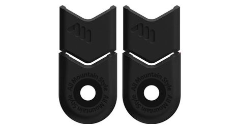 All mountain style crank defender crank protector black