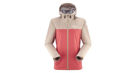 Chaqueta impermeable Lafuma Mujer Shift Clim Beige/Corail