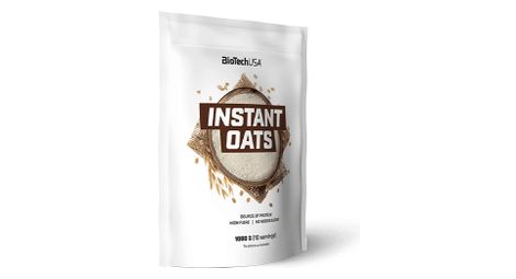 Instant Oats (1kg) - Biotech Usa - Noisette - Flocons D'avoine