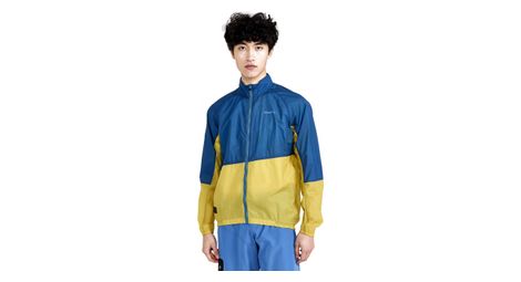 Craft adv off-road windproof jacket blue yellow