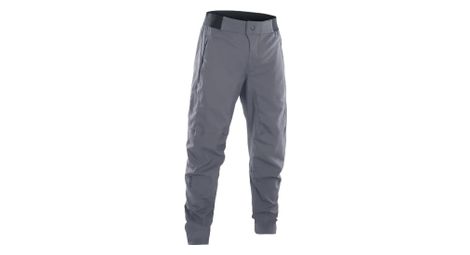 Pantaloni mtb con logo ion grigio