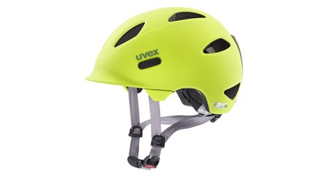 Casco uvex oyo amarillo neón-verde musgo mate