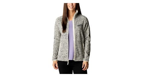 Polaire columbia sweater weather full zip gris femme