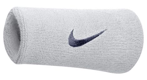 Nike swoosh doublewide frottee stirnband weiß unisex