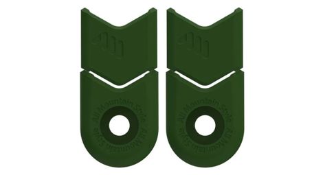 All mountain style crank defender crank protector green