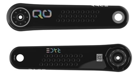 Manivelles carbone avec axe QO RACE Noir