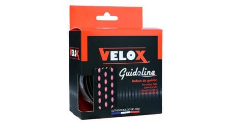 Guidoline velox bi color 3.0 noir/rose - epaisseur 3.5mm