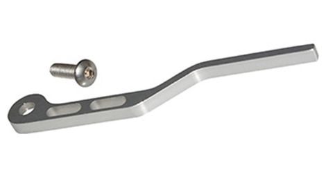 Anti saut de chaine velo stronglight patte anti deraillement argent