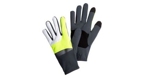 Gants reflechissants brooks fusion midweight run visible jaune unisex