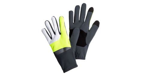 Guantes reflectantes brooks fusion midweight yellow unisex