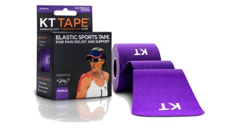 Bande prédécoupée kt tape coton original violet 20 bandes