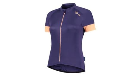 Maillot manches courtes velo rogelli modesta - femme