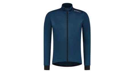 Maillot manches longues velo rogelli core homme marine