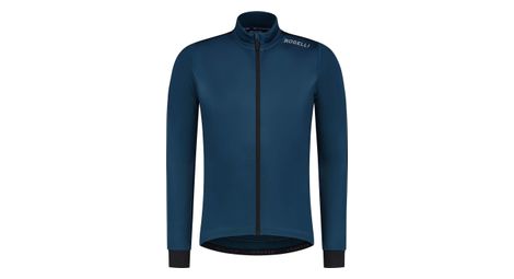 Maillot manches longues velo rogelli core homme marine