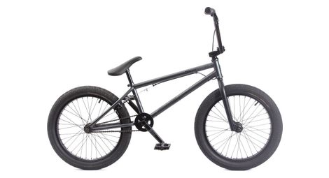 Bmx velo strikedown pro adultes acier-gris 9.7kg 20 pouces khebikes