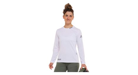 Maillot manches longues femme dharco gravity blanc