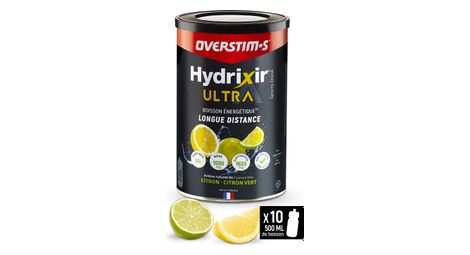 Overstims hydrixir ultra citroen energiedrank - limoen 400g