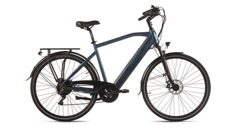 Vélo de ville électrique adore 28 aluminium citybike cv-190 moteur arrière 50nm / 15ah deep blue mat